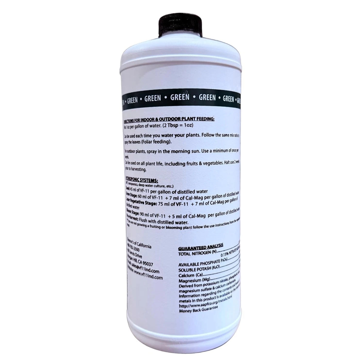 Eco Friendly Plant Fertilizer 32 oz for Indoor (Vegan, Natural)