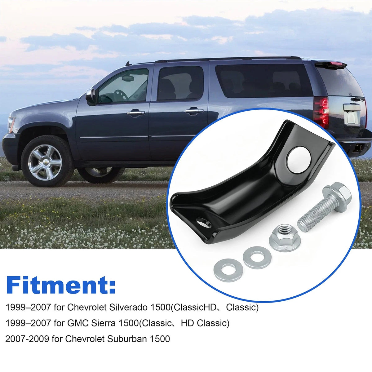 Rear Spring Rear Hanger Reinforcement 12474022 for Chevy Silverado 1500 (1999–2007)