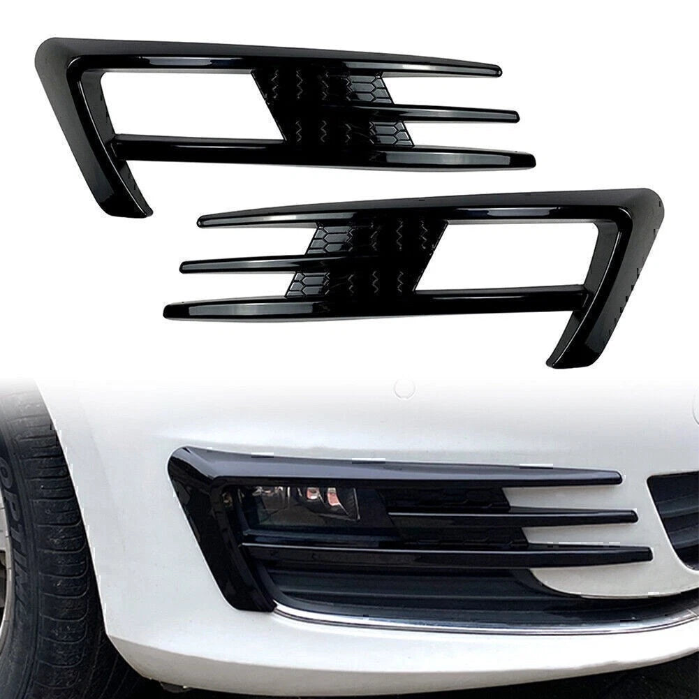 Fog Light Lamp Cover Bumper Grille Trim for VW Golf 7 MK7 (2013–2016)