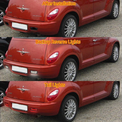 Smoked Lens Rear Backup Reverse Tail Brake Light for Chrysler PT Cruiser (2006–2010)