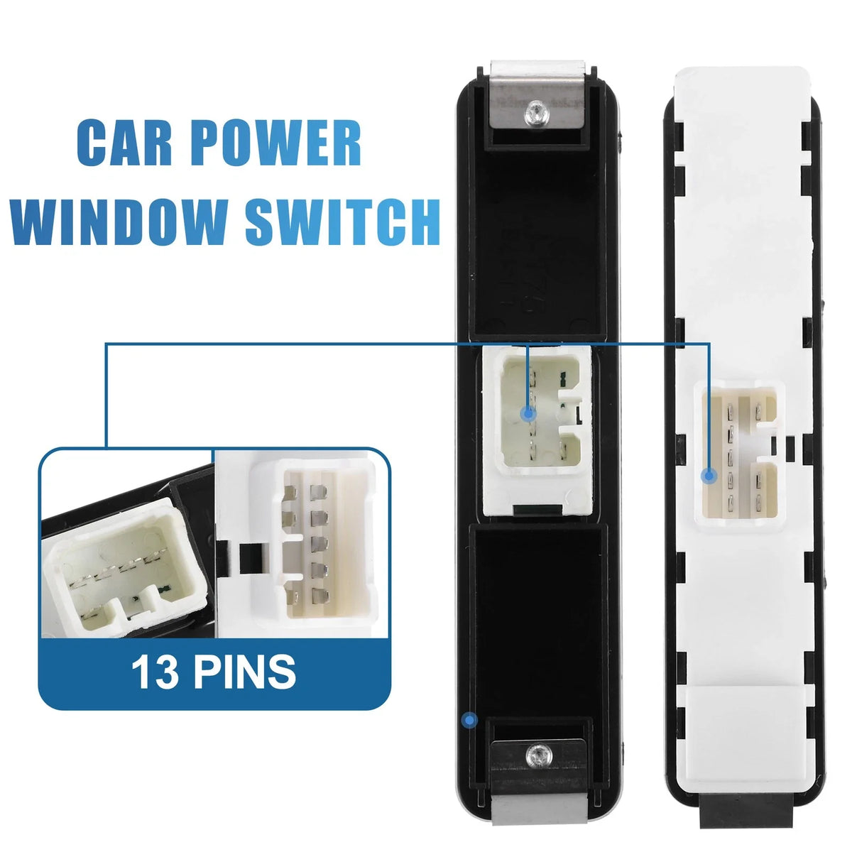 Set of 2 Master Power Window Switches for Suzuki (37990-60A00, 37995-60A00)