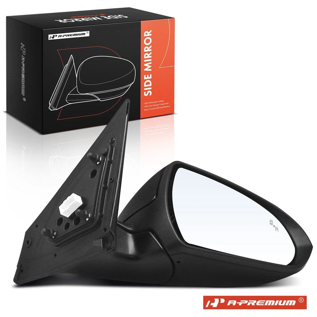 Power Mirror for Hyundai Elantra (2019–2020) 87620F2670, 87620F3540, HY1321269, HY1321267