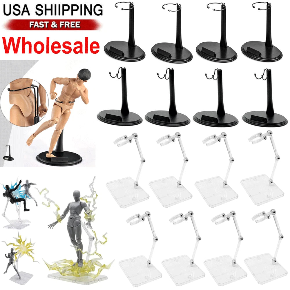 1/144 Action Figure Stand Base Holder Display Bracket