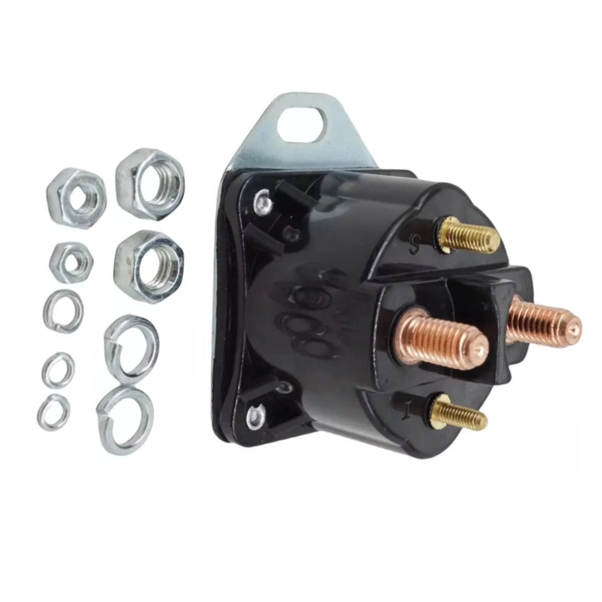 Starter Solenoid Relay 12 Volt for Ford (3-Terminal, Sw1951)