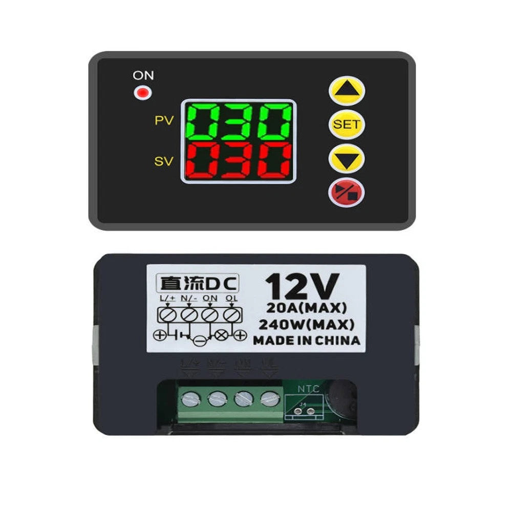 LED Digital Timing Smart Trigger Cycle Timer Delay Relay Module DC 12V 24V