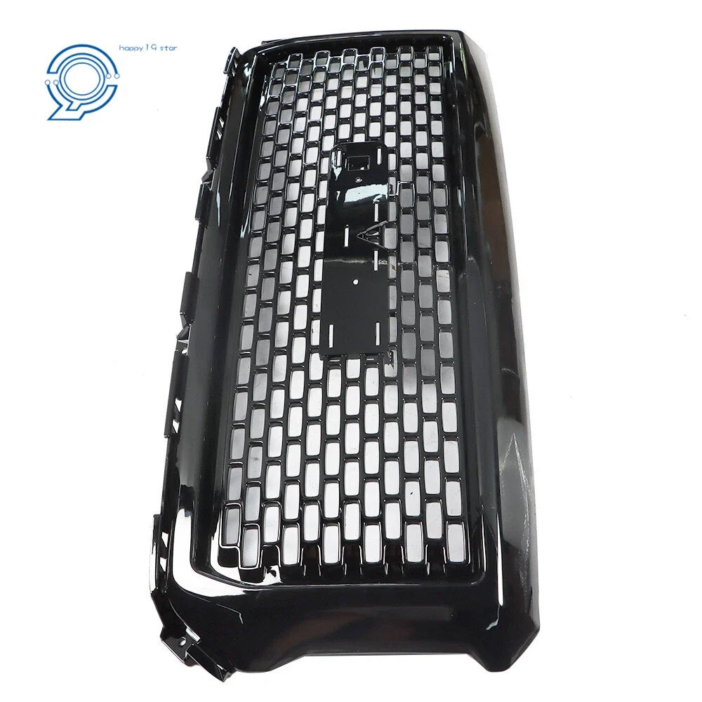 Front Hood Center Grill for GMC Sierra 1500 (2014–2015) Black Honeycomb