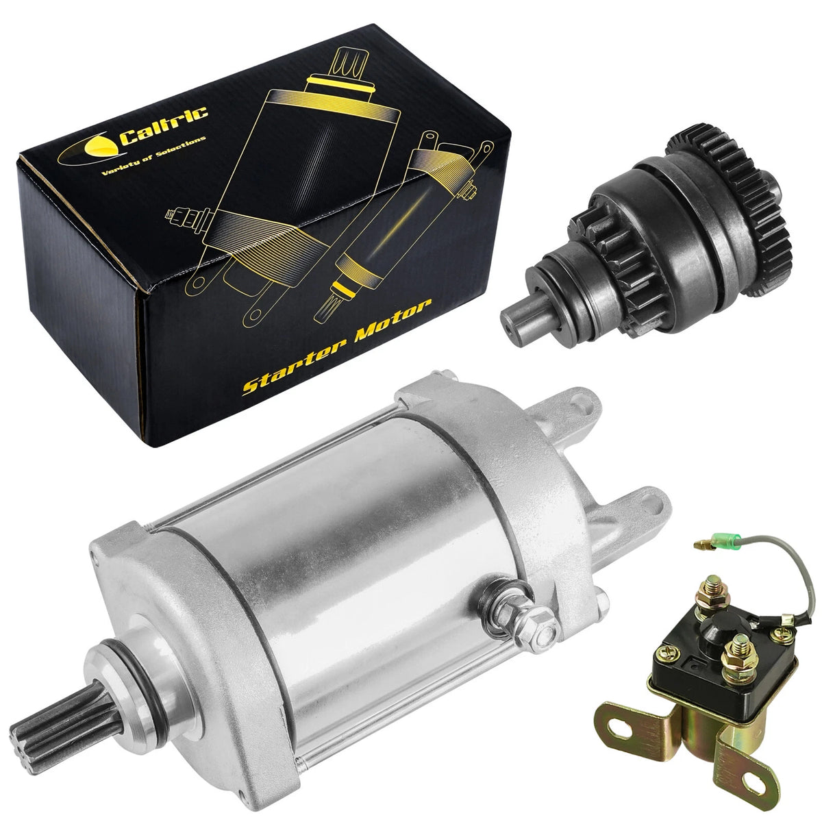 Starter & Drive Relay Solenoid for Polaris Xpedition 425 (2000–2002) 18641AA2002