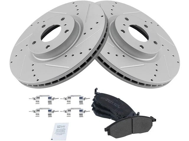 Brake Pad and Rotor Kit for Infiniti QX70 (2014–2017) 16822CHHP