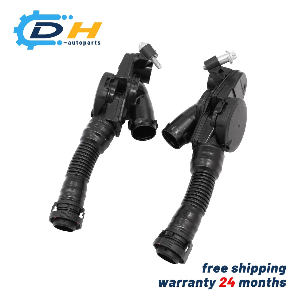 2X PCV Engine Crankcase Vent Valves for Porsche Cayenne Macan Panamera (2011–2023) - 94610723077, 94610722977