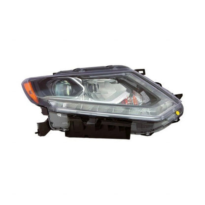 Headlight Assembly for Nissan Rogue (2015–2016) | LED | LLX-NI2503228C-CL360A70, NI2503228
