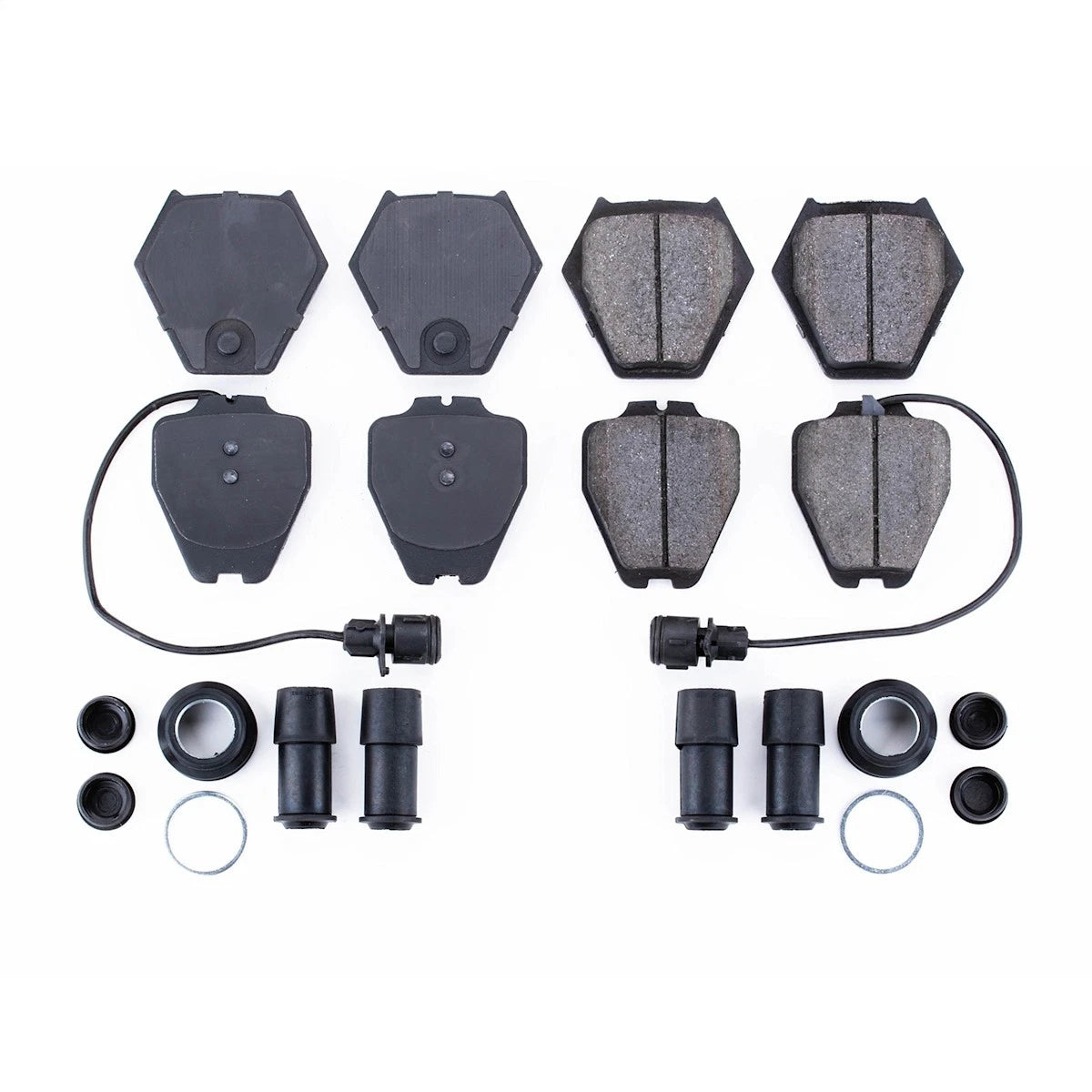 2X Powerstop Brake Pad Sets 17-839A for Audi A8 Quattro (1999–2003)