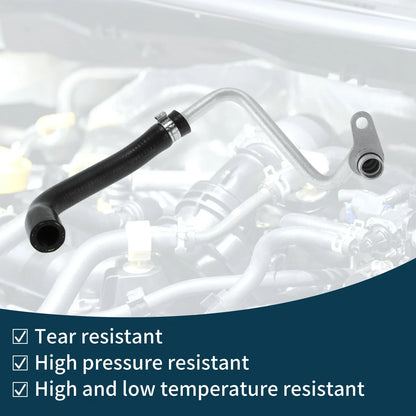 Radiator Hose for BMW X5 (2011–2013) No. 11537583899 Metal Black