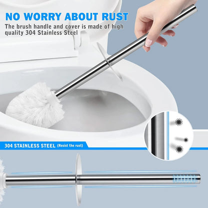 2X Toilet Brush and Holder for Universal Use (2023–2023)