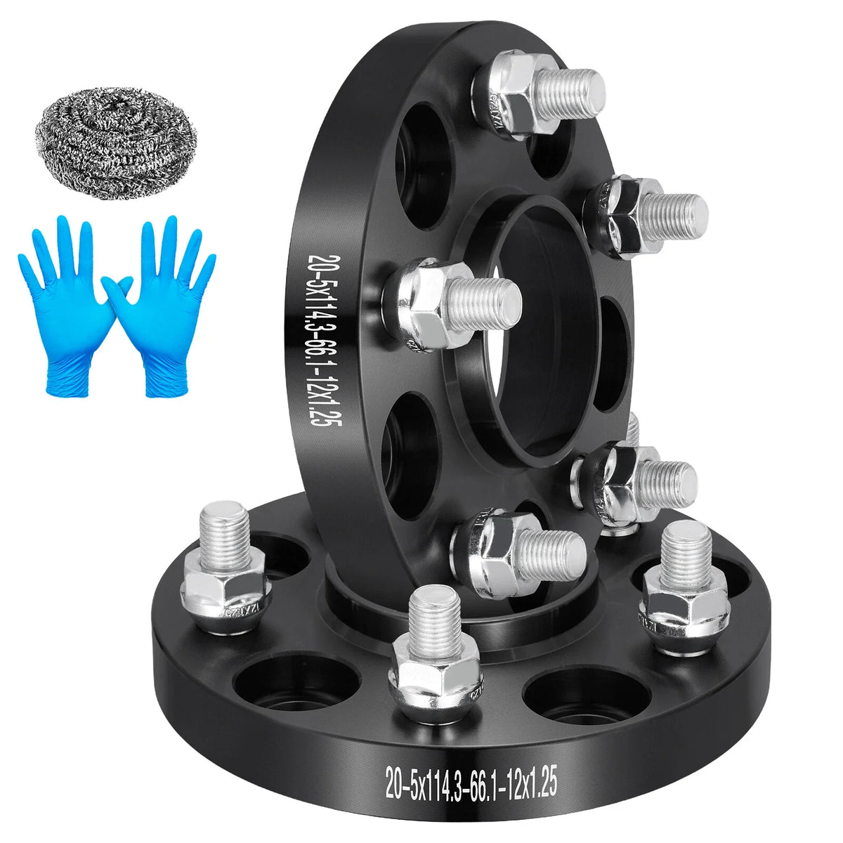 Set of 2 Hubcentric Wheel Spacers 20mm for Nissan Rogue (2016–2018)