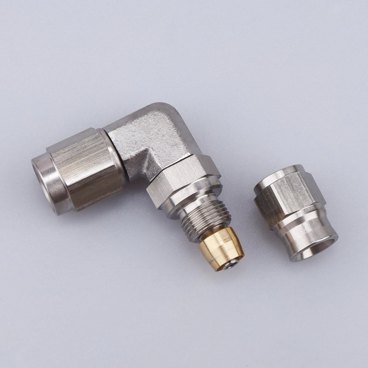 3AN PTFE Brake Hose End Fitting 90 Degree for AC Performance