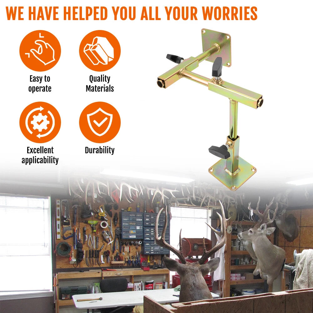 3 Axis Taxidermy Mounting Stand Kit - Zinc Plated