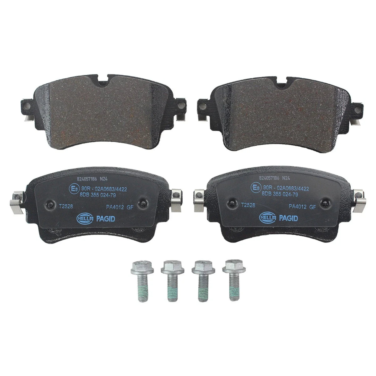 DuraGo Rear Rotor & Low-Met Disc Brake Pad Kit for Audi A5 Sportback (2018–2020)