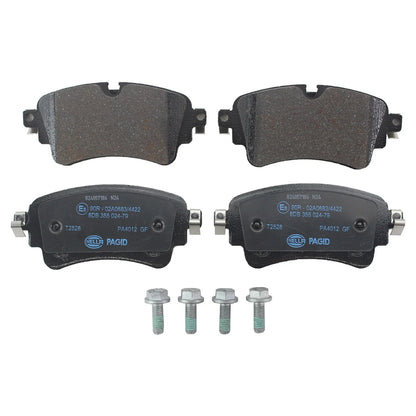 DuraGo Rear Rotor & Low-Met Disc Brake Pad Kit for Audi A5 Sportback (2018–2020)