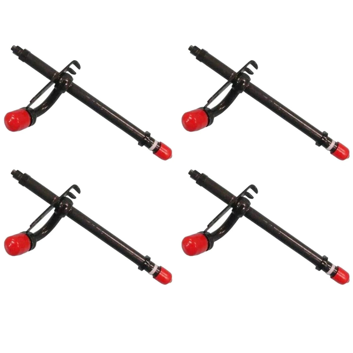 4X Fuel Pencil Injector 20167 20350 for Case IH 1255 G188D G207D 1150