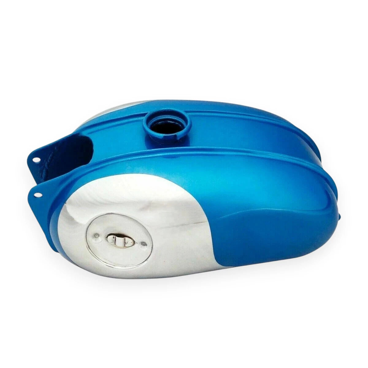 Chrome & Blue Painted Petrol Fuel Tank for BSA Bantam D7 D10 D14 D175