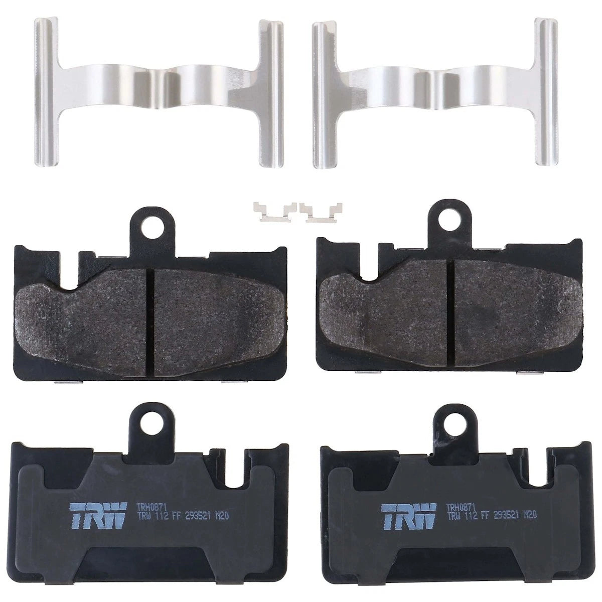 2X TRH0871 Brake Pad Set Rear for Lexus LS430 (2001–2006)