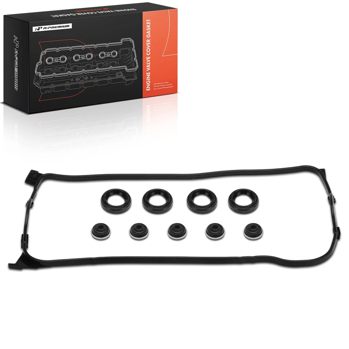 Set of 2 Engine Valve Cover Gasket for Honda Civic (1996–2002) VS50500R