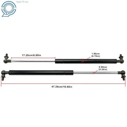 Set of 2 Front Hood Lift Supports for Toyota 4Runner Lexus GX470 (2003–2009)