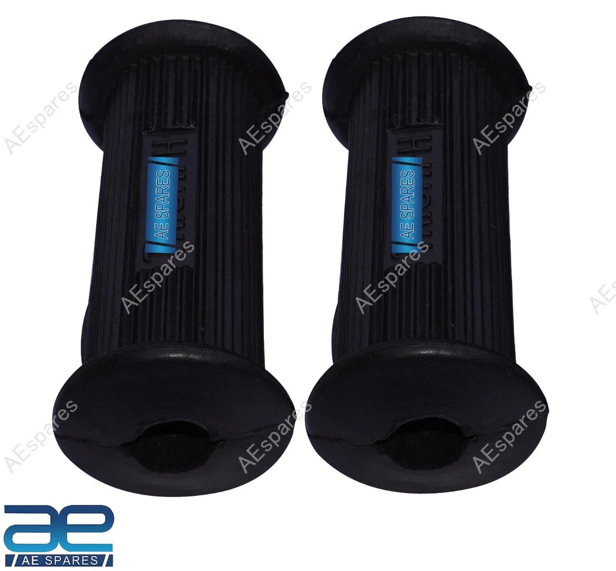 Rubber Footrest Set for Triumph 650 500 Bonneville Trident 750 T150