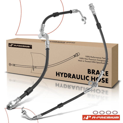 2X Front Brake Hydraulic Hose for Mazda RX-8 (2004–2011) F15143990A, F15143980A