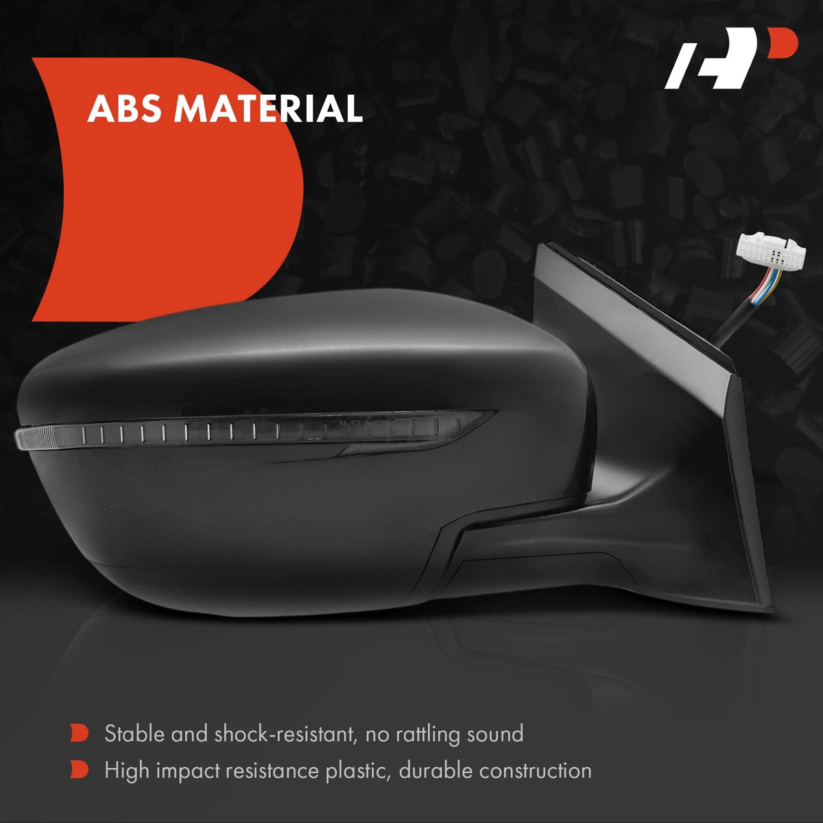 Power Mirror for Nissan Murano (2016–2020) 963015AA4A, NI1321284, Manual Folding