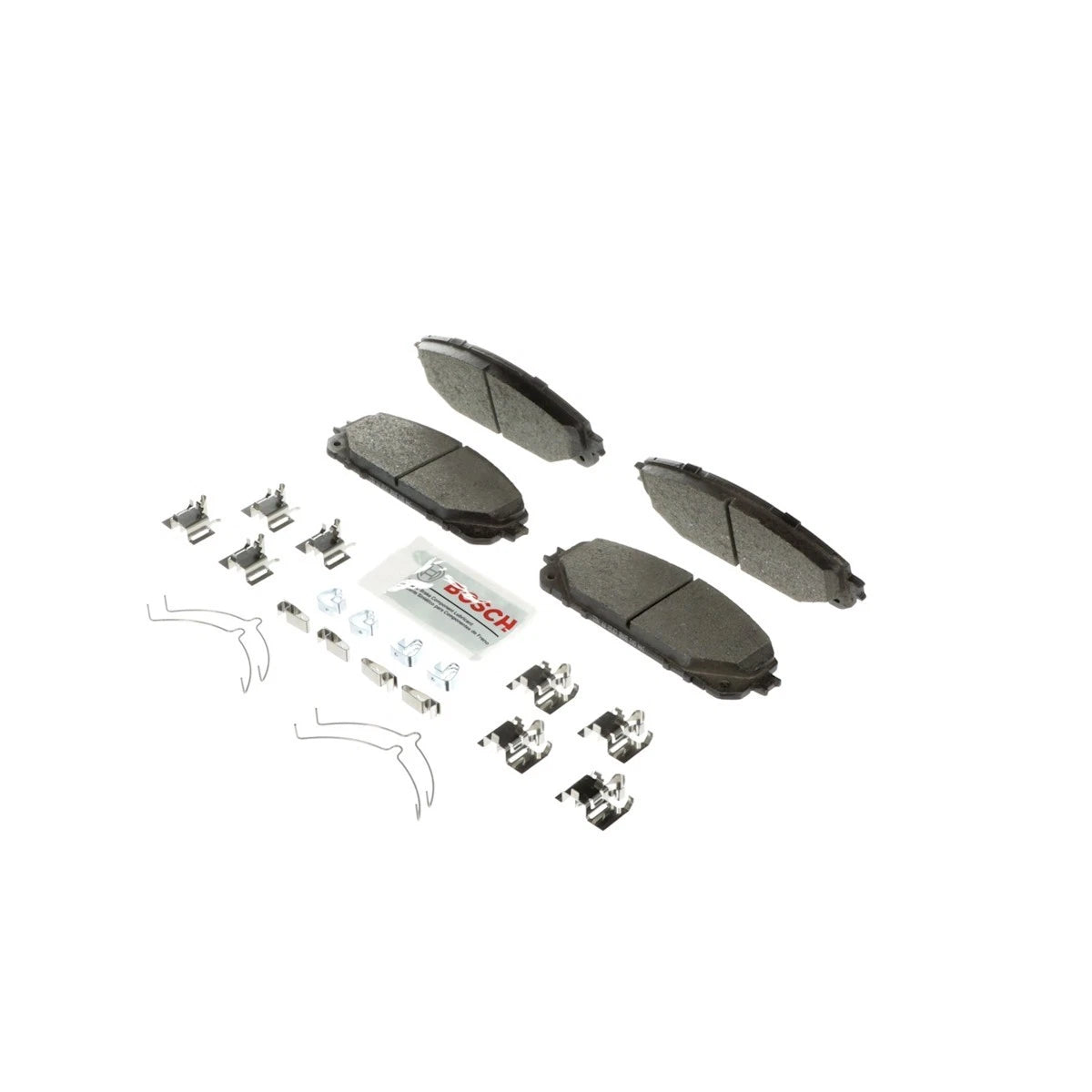2X Bosch Brake Pad Sets BE1843H for Jeep Cherokee (2014–2023)
