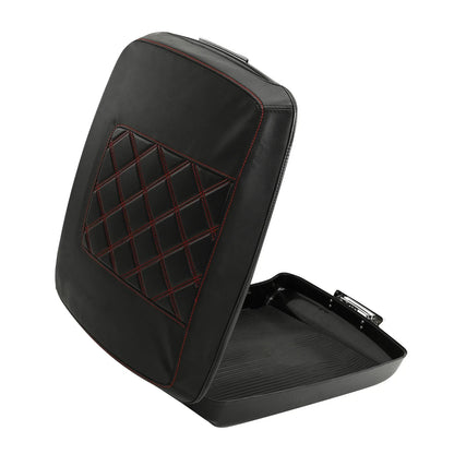 Trunk Lid Cover for Harley Touring Road Glide (2014–2024) Black Red