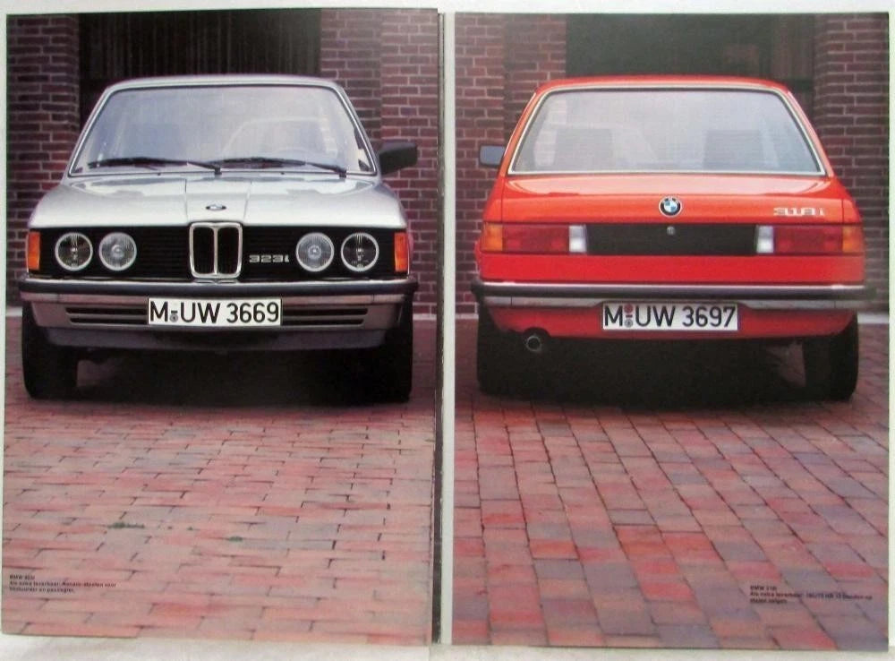 Sales Brochure for BMW 316 318i 320 323i (1980)