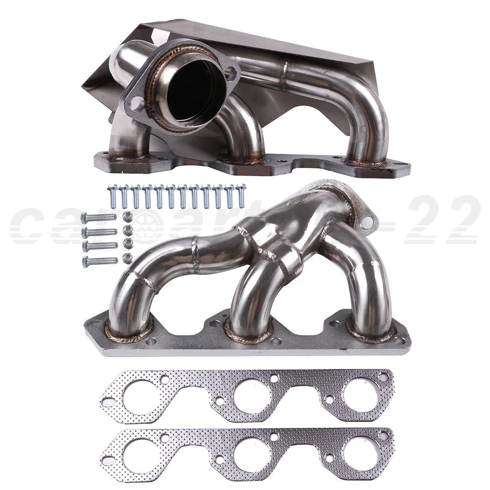 Stainless Manifold Header/Exhaust for Jeep Wrangler JK (2007–2011)