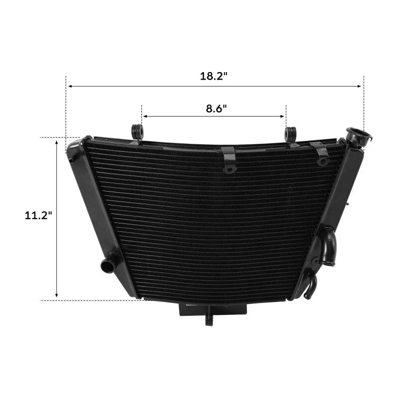 Engine Cooler Radiator for Suzuki GSXR600 GSXR750 (2011–2026)