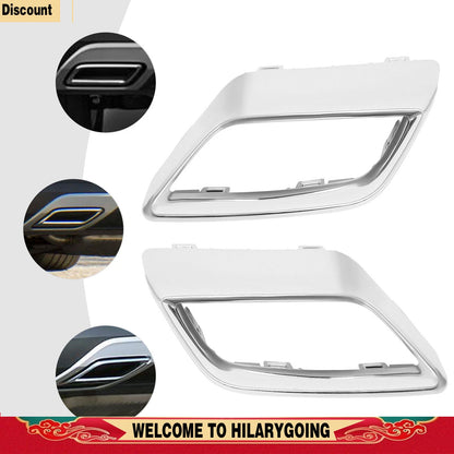Set of 2 Bumper Exhaust Hole Trim for Volkswagen Atlas (2018–2020)
