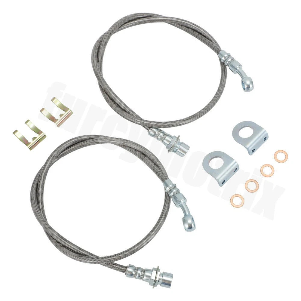 Stainless Steel Extended Brake Lines for Silverado Sierra 1500 (1999–2007)