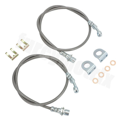 Stainless Steel Extended Brake Lines for Silverado Sierra 1500 (1999–2007)