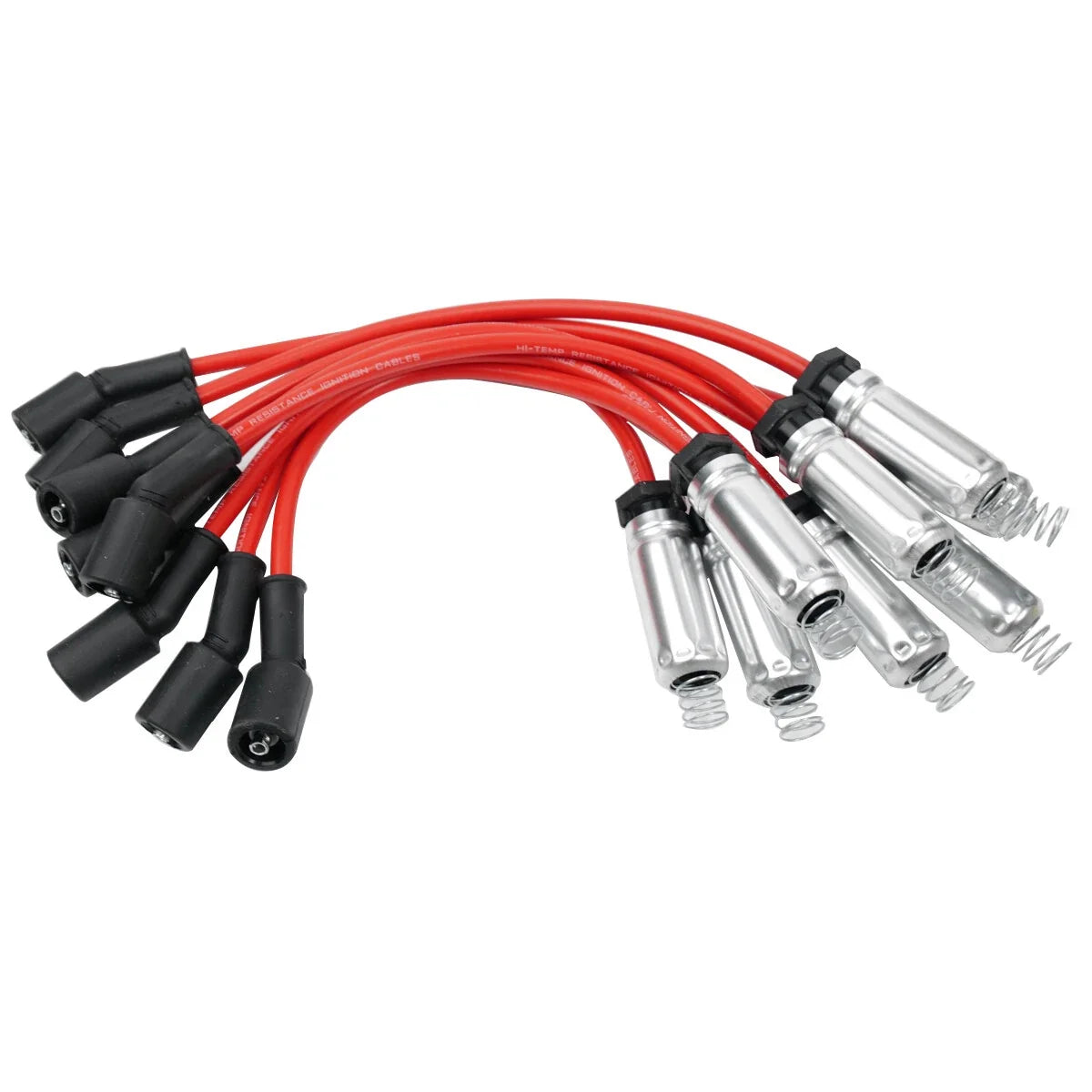8X Spark Plug Wire + Plug for Chevy GMC Vortec 4.8L 5.3L 6.0L (1999–2006)