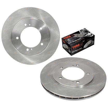 Front Disc Brake Rotors & Pads 2.0L for Suzuki Grand Vitara (1998-2005)