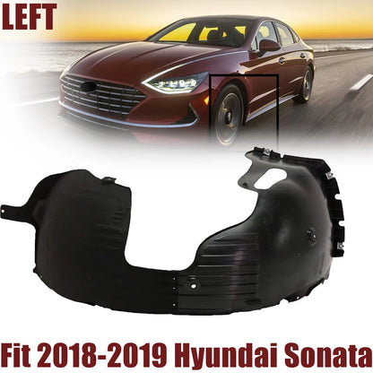 Front Driver Side Fender Liner for Hyundai Sonata (2018–2019) HY1248179