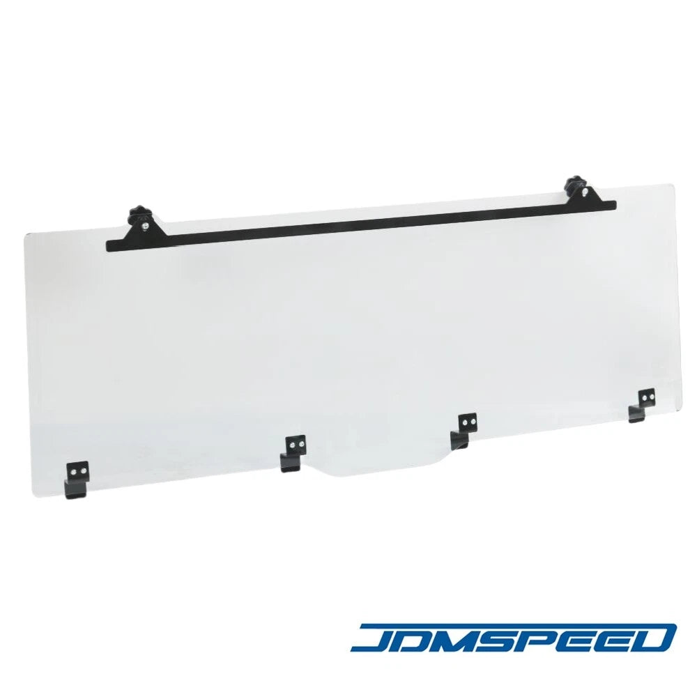 Rear Windshield for Polaris Ranger XP 1000 Crew (2017–2025) 1234