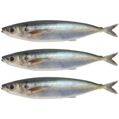 15cm Soft Mackerel Lure for Bass Trout Fishing (Flexible Silicone)