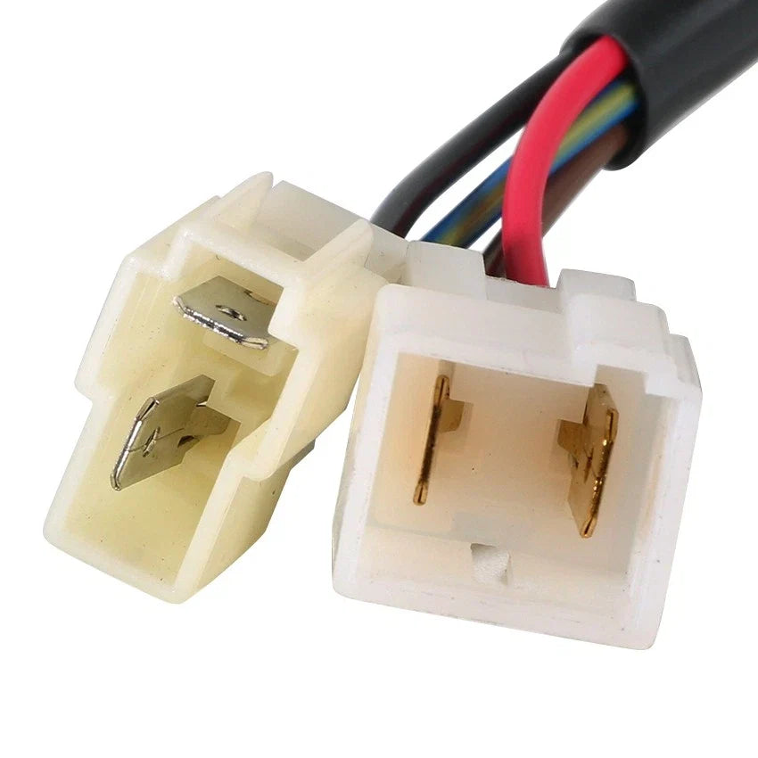 Set of 2 Ignition Key Switch Fuel Caps for Yamaha XVS1300CU (2014–2016) 11C-W8250-01