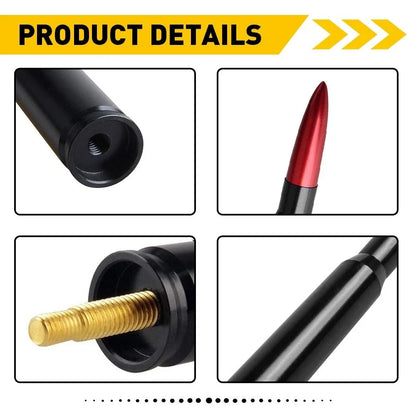 Bullet Antenna 50 for Chevy Silverado, RAM, GMC, Ford F150, F250 (2000–2023)