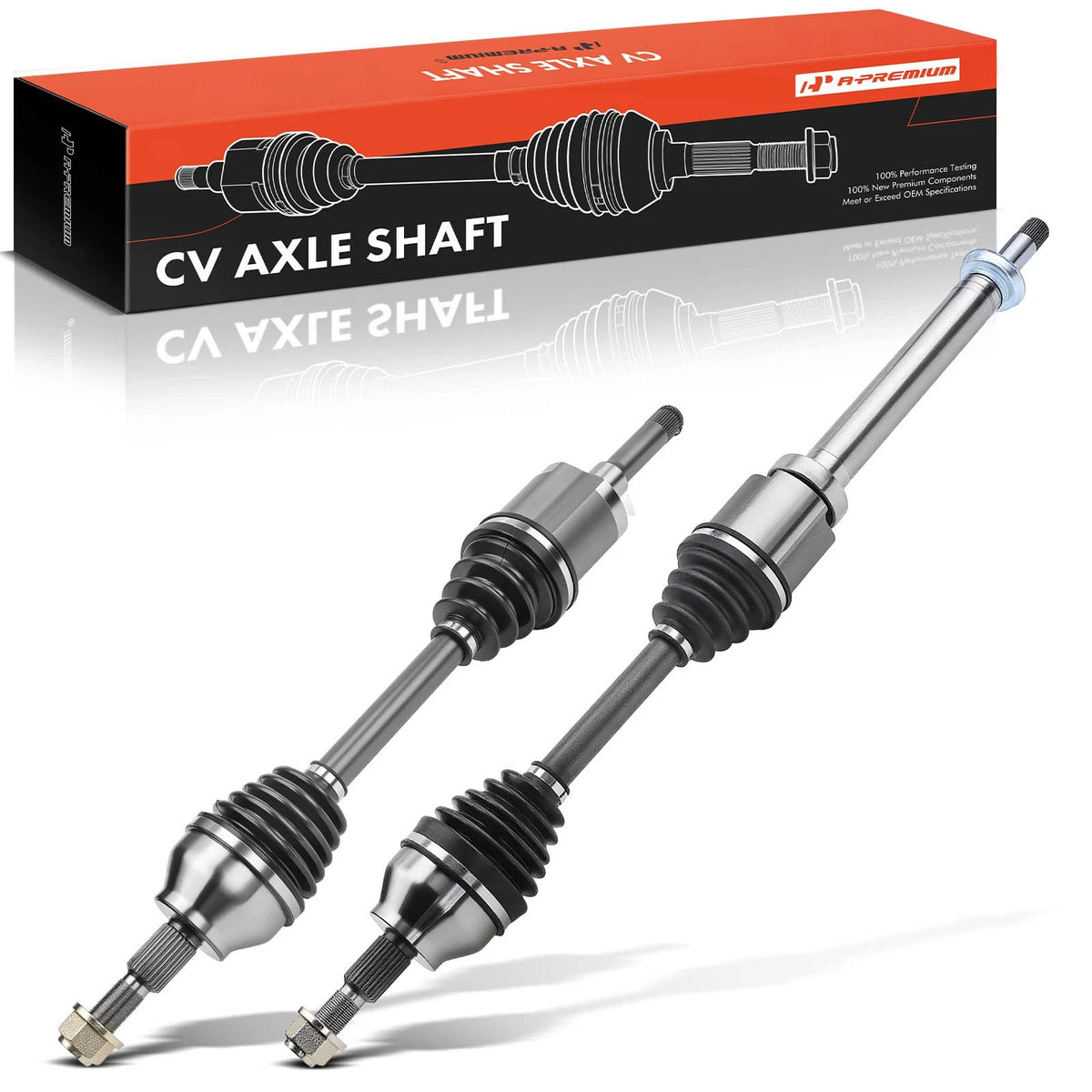 A-Premium 2X Front CV Axle Assembly for Ford Escape Lincoln MKZ (2013–2019) CV6Z3B437A, CV6Z3B437B, CV6Z3B436A