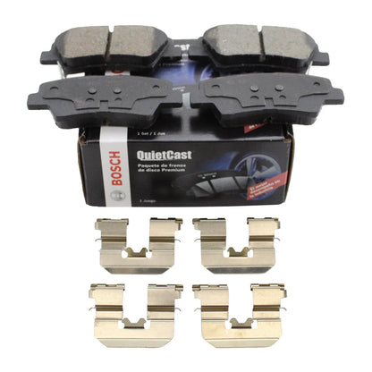 Bosch QuietCast Rear Ceramic Brake Pads for Elantra Sonata Amanti (2001–2019)