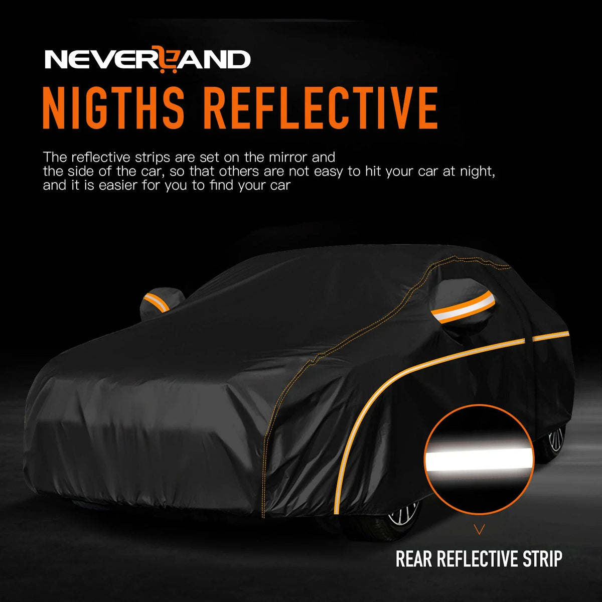 Full Car Cover for Neverland XL (500 x 185 x 150cm) Waterproof All Weather