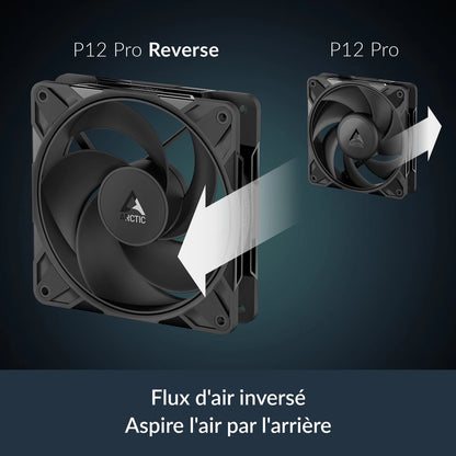 ARCTIC P12 Pro Reverse Fan for 120 mm Cooling (No Known Part Numbers)