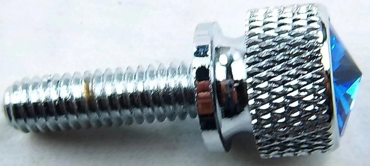 Set of 6 Dash Screws for Kenworth Blue Jewels Chrome (UP#23809)